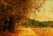 old-fashioned landscape
