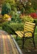Bench in park