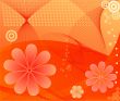 Abstract  floral background  vector illustration