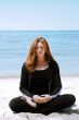 Meditation at the beach