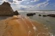 Damp sand