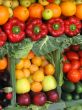 Colorful vegetables and fruits