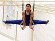 Gymnast on rings