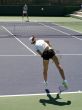 Women playing tennis