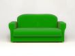 sofa on white background