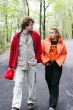 Couple in the park