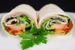 Ham And Salad Wrap 2