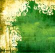 floral style backgrounds frame