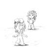 children with the ball