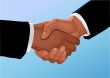 Hands shake