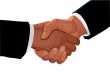 Hands shake