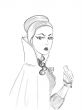 Beautiful woman illustration