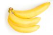 three ripe bananas