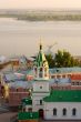 Russian orthodox church John the Baptist on Volga river