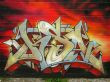 graffity on the street