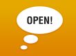 Talking button with world open
