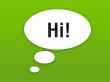 Talking button with hi