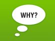 Talking bubble with asking why