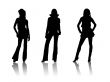 black girl fashion silhouettes