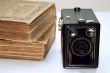 book, antiques, old, table, side