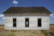 Side of an Abandoned Rural Church