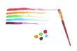 Rainbow Paint Strokes