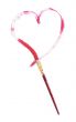 Red painted Heart