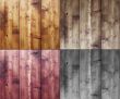 Four wood textures