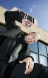 Frustrated Punk Businessman on his Cell Phone