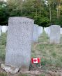 Canadian War Veteran`s Grave