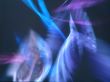 Abstraction with blue lights