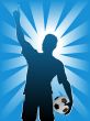 Football Soccer Sports Silhouette