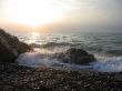 Sunset on the sea
