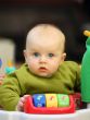 Baby playing