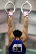Gymnast on rings