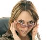 Portrait of the beautiful girl in sunglasses