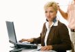 businesswoman with headset