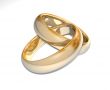 Wedding rings 3D