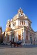 basilica and horse wagon