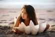 Girl with seashell