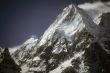 Kabru, icefall and snowy ridges