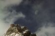 Moonrise & Himalayan peak