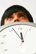Boy with clock