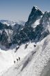 Skier on Mont Blanc