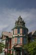 Detail, tower of Old Victorian house