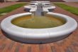 Line of fountains.