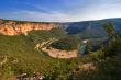 River canyon in Provence.
