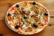 Seafood pizza