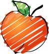 Peach illustration