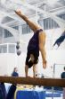 Gymnast on beam